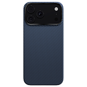 Чехол VLP Kevlar Case с поддержкой MagSafe для iPhone 18 Pro Max (Синий)